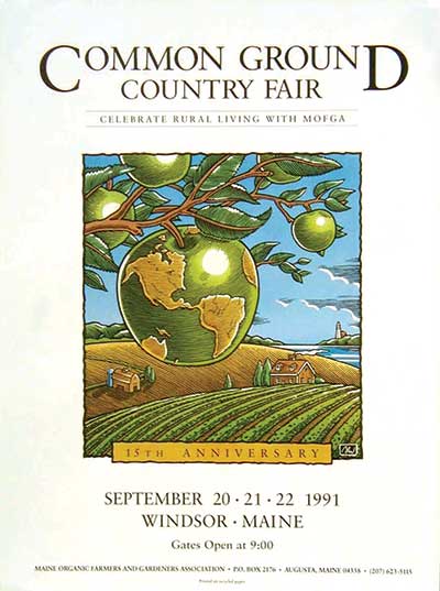 1991 poster artwork by Brian Wiggins